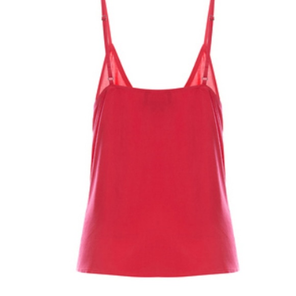 NWT Pink Sleeveless Wrap Top - Picture 2 of 5